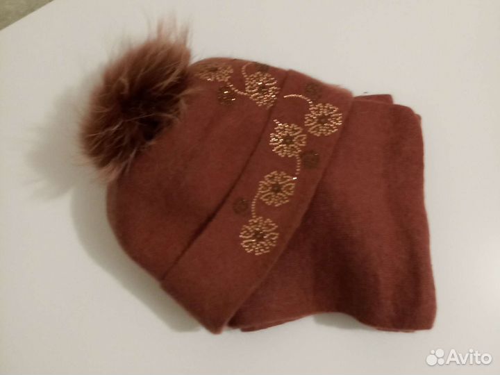 Шапки, шарфы и снуд женские