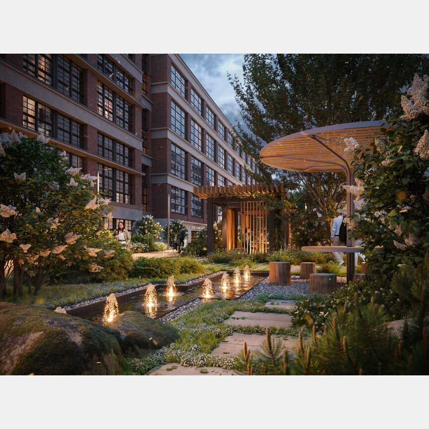 1-к. апартаменты, 55,1 м², 4/5 эт.