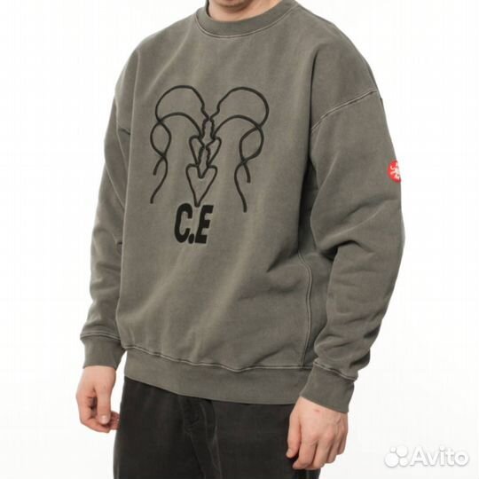Свитшот Cav Empt серый
