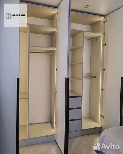 Шкаф с фрезеровкой