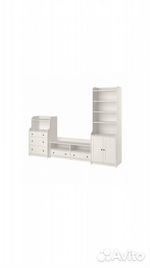 Комбинация для хранения под тв, IKEA hauga