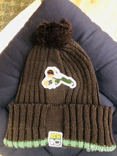 Комплект шапка и шарф BEN10