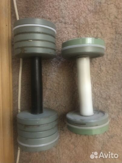 Гантели разборные СССР 2 шт