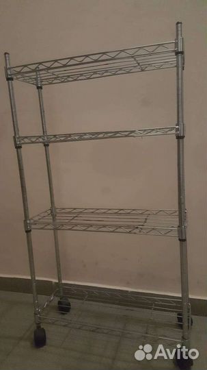 Стеллаж 0,4/0,9/2м металл