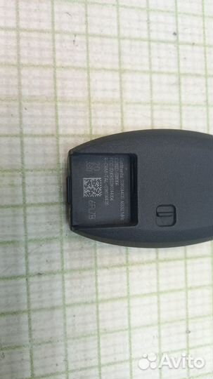 Ключ с чипом иммобилайзера Nissan X-Trail, Rouge