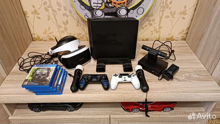 Sony playstation 4 slim 1tb, PlayStation VR