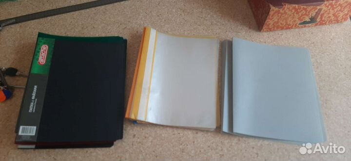 Папки бу для рефератов школьникам