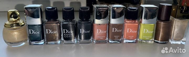 Лаки Cnanel,Dior,YSL,EL,Guerlain