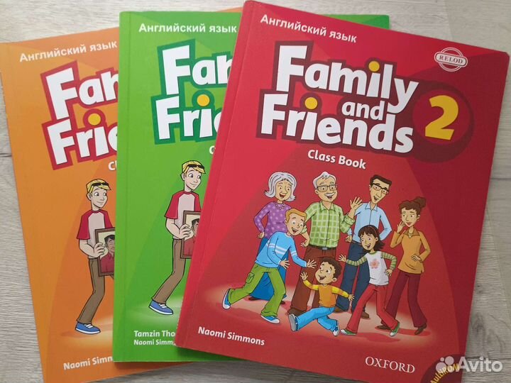 Учебник английского языка Family and Friends 2,3,4