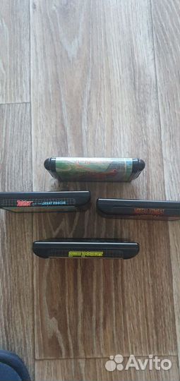 Sega mega drive 16bits картриджи