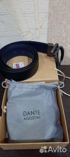 Мужской кожаный ремень