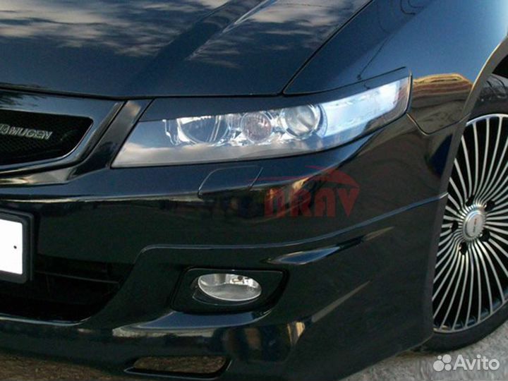 Реснички на фары для Honda Accord 7