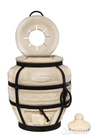 Тандыр Охотник 25/73 см с откидной крышкой