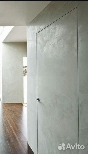 Скрытые межкомнатные двери под отделку