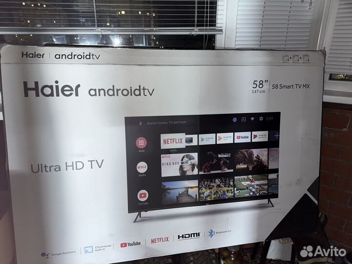 Haier 58 smart телевизор