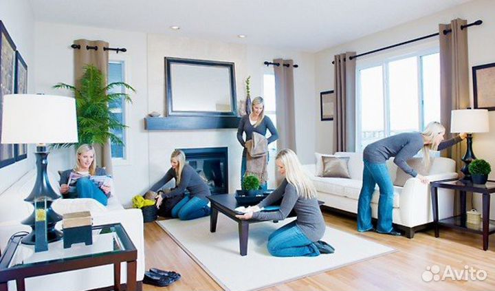 Уборка коттеджей, загородных и гостевых домов