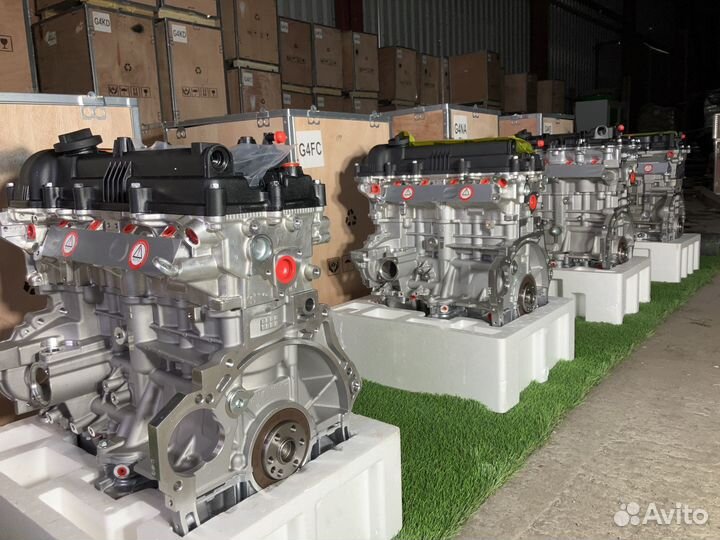 Двигатель (мотор) на Kia Ceed Hyundai Solaris 1.6