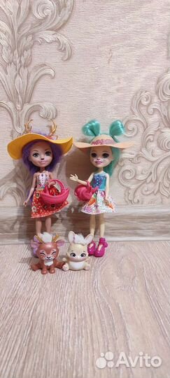 Куклы Enchantimals всё вместе