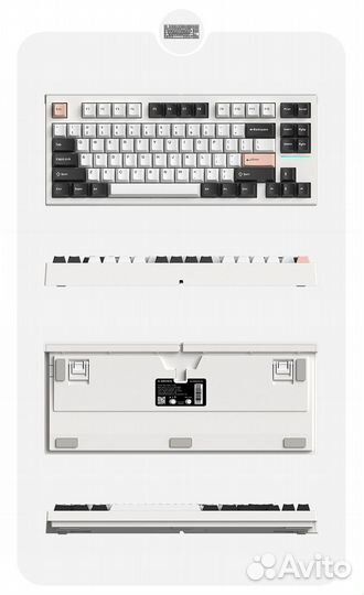 Механическая клавиатура FL-Esports FL750 Tri-Mode