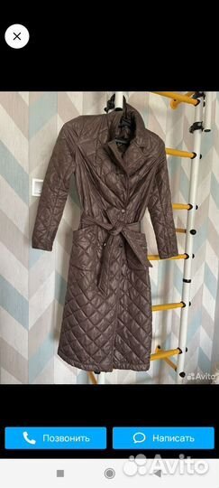 Стеганое пальто