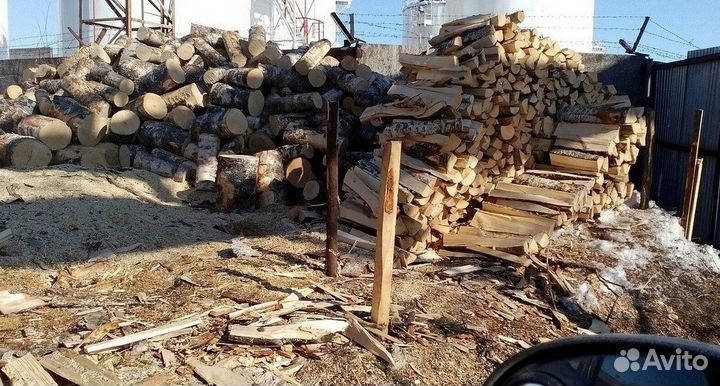 Дрова колотые ольха