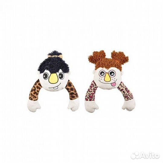 Flamingo Игрушка для собак голова с руками плюш в