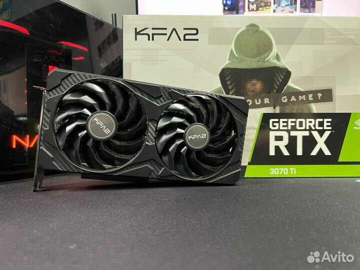 Видеокарта RTX3070Ti KFA2 гарантия днс