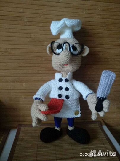 Вязаные игрушки ручной работы