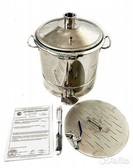 Бражная колонна 2 дюйма +куб 38 литров