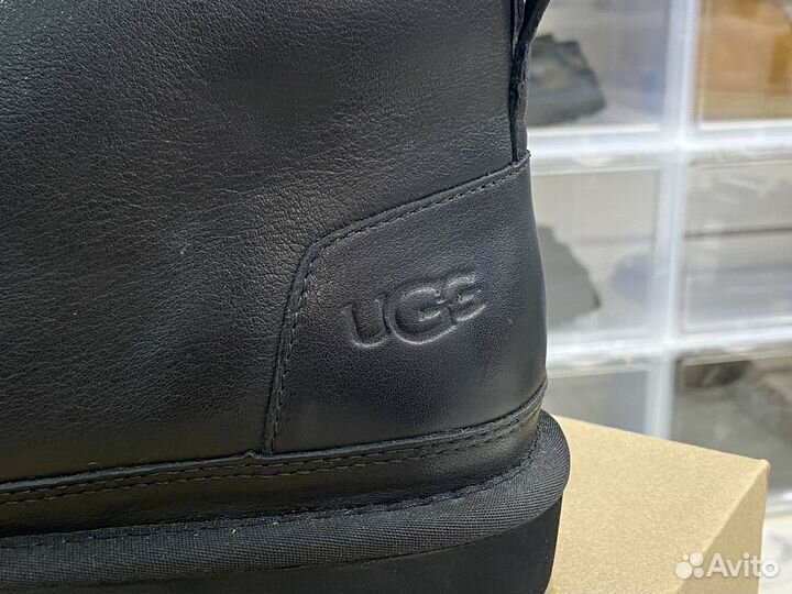 Угги кожаные Ugg neumel leather black