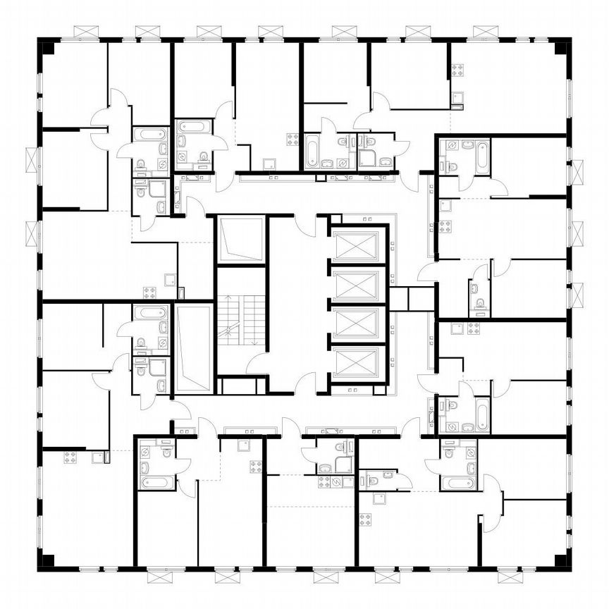 1-к. квартира, 32,8 м², 2/33 эт.