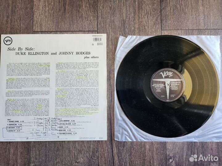 Duke Ellington and Johny Hoges-Side by Side LP