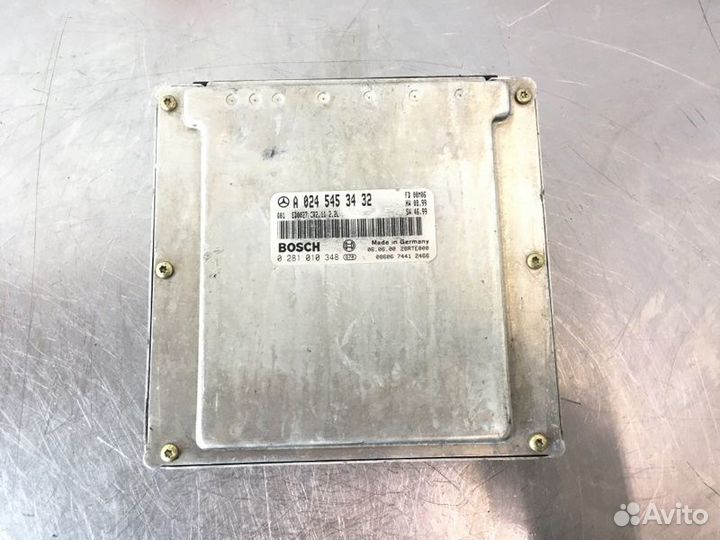 Блок управления двигателем Mercedes C-Class W203