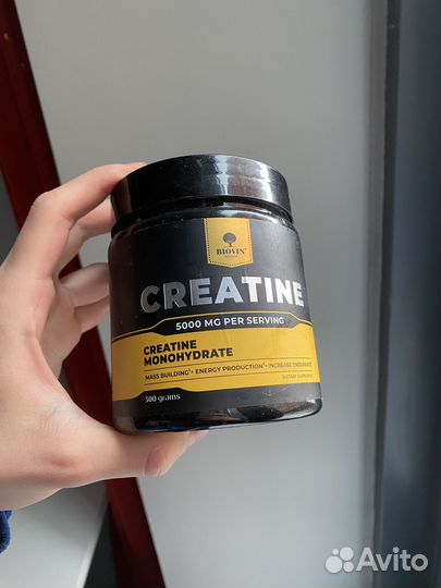 Креатин моногидрат biovin