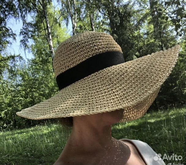 Шляпа соломенная h&m