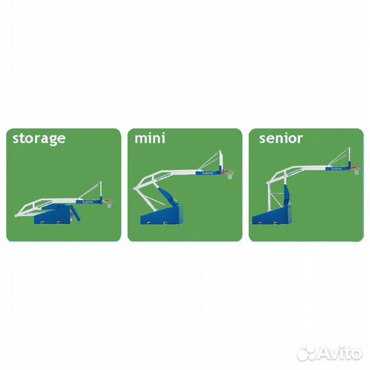 Стойка баскетбольная SAM 325