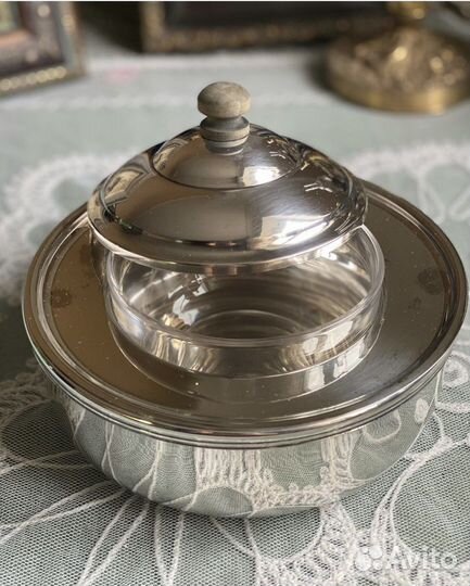 Икорница Европа посеребрение