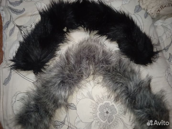 Продам мех на куртку или пуховик