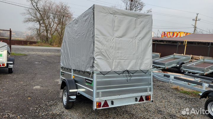 Легковой прицеп Атлант 2.7/1.4 тент 170см от пола