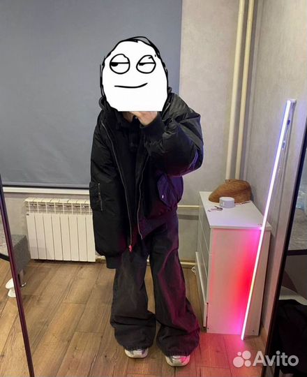 Джинсы Balenciaga Type Rick Owens Type Широкие