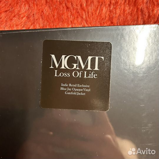 Синий винил mgmt «Loss Of Life»