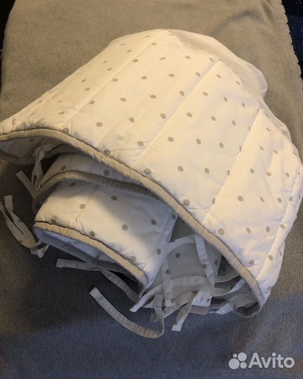 Новые бортики в кроватку IKEA