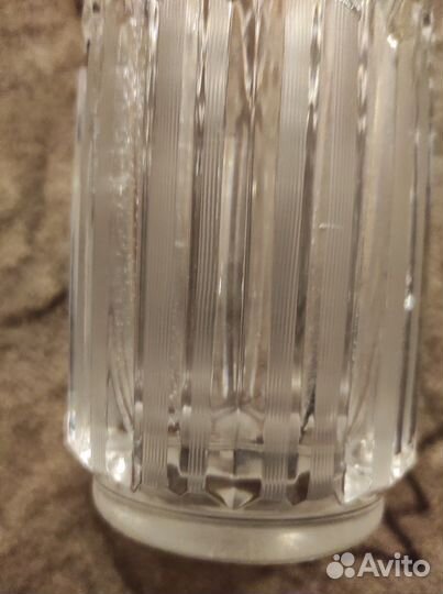Хрустальная ваза СССР. Для цветов, интерьера