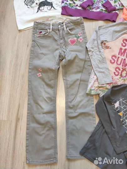 Вещи пакетом на девочку 128