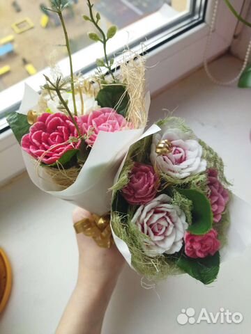 Букет из мыла