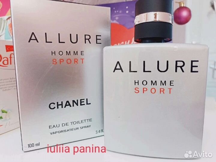 Оригинал евро Chanel Allure Homme Sport, 100 ml