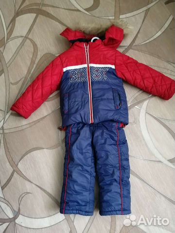 Зимний костюм для мальчика 98