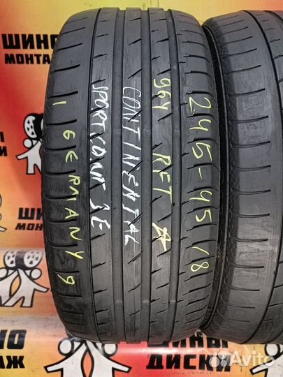 Continental ContiSportContact 3E 245/45 R18 96Y