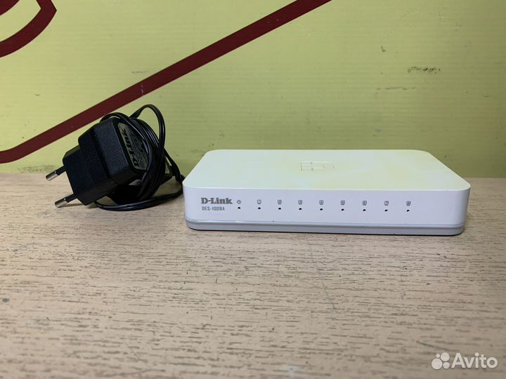 Коммутатор D-Link DES-1008A Гарантия
