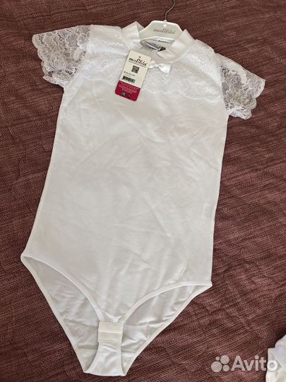 Новая блузка-боди для девочек Турция